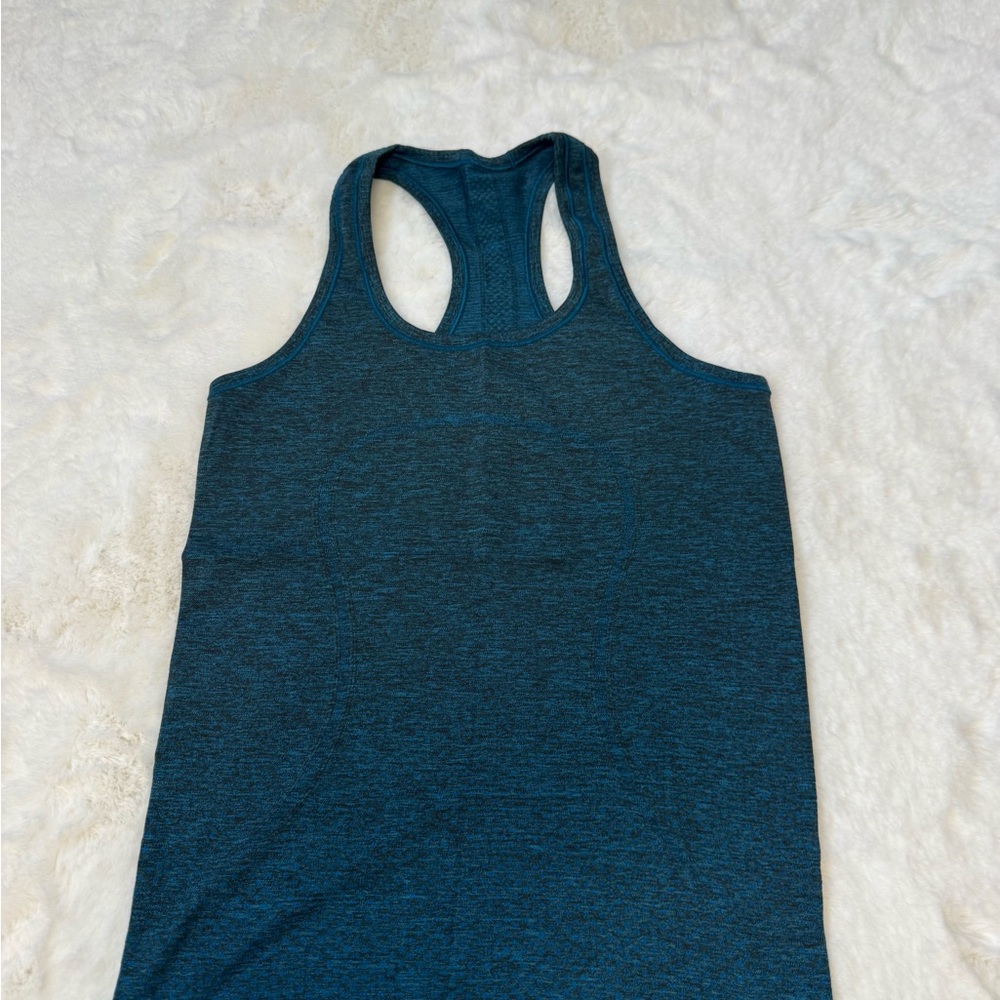 Lululemon Blue swiftly tank